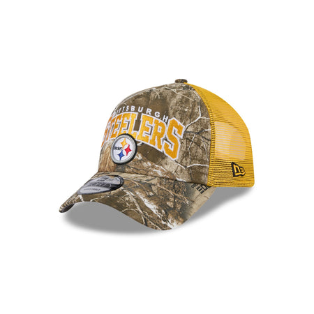 Pittsburgh Steelers Active 9FORTY A-Frame Trucker Hat