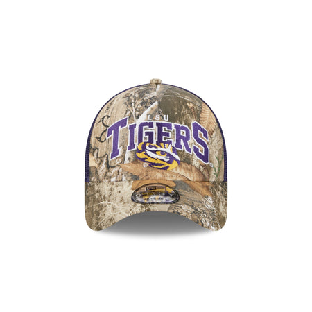 LSU Tigers Active 9FORTY A-Frame Trucker Hat