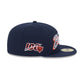 Chicago Bears Script Sided 59FIFTY Fitted Hat