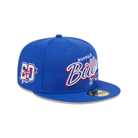 Buffalo Bills Script Sided 59FIFTY Fitted Hat