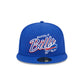 Buffalo Bills Script Sided 59FIFTY Fitted Hat