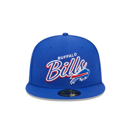 Buffalo Bills Script Sided 59FIFTY Fitted Hat