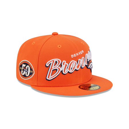 Denver Broncos Script Sided 59FIFTY Fitted Hat