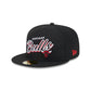 Chicago Bulls Script Sided 59FIFTY Fitted Hat