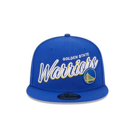 Golden State Warriors Script Sided 59FIFTY Fitted Hat