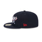 Atlanta Braves Script Sided 59FIFTY Fitted Hat