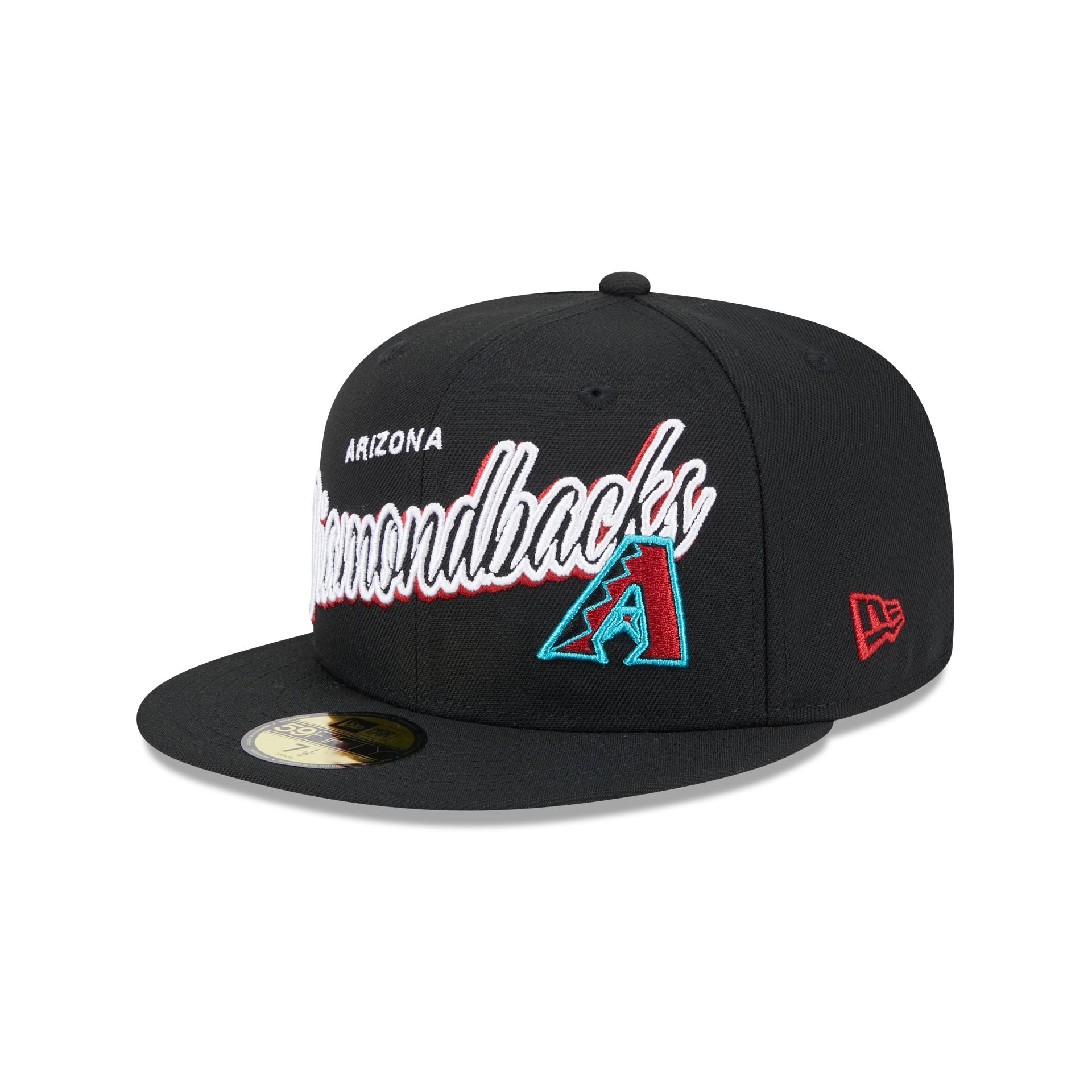 Arizona Diamondbacks Script 7 3/8 Just Sports New Era Fitted Off White Green store UV