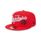 Toronto Raptors Script Sided 59FIFTY Fitted Hat