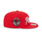 Toronto Raptors Script Sided 59FIFTY Fitted Hat