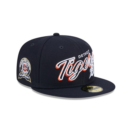 Detroit Tigers Script Sided 59FIFTY Fitted Hat