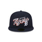 Detroit Tigers Script Sided 59FIFTY Fitted Hat