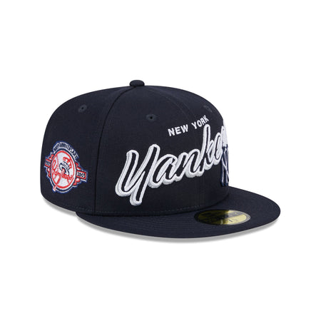 New York Yankees Script Sided 59FIFTY Fitted Hat