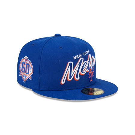 New York Mets Script Sided 59FIFTY Fitted Hat