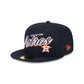 Houston Astros Script Sided 59FIFTY Fitted Hat