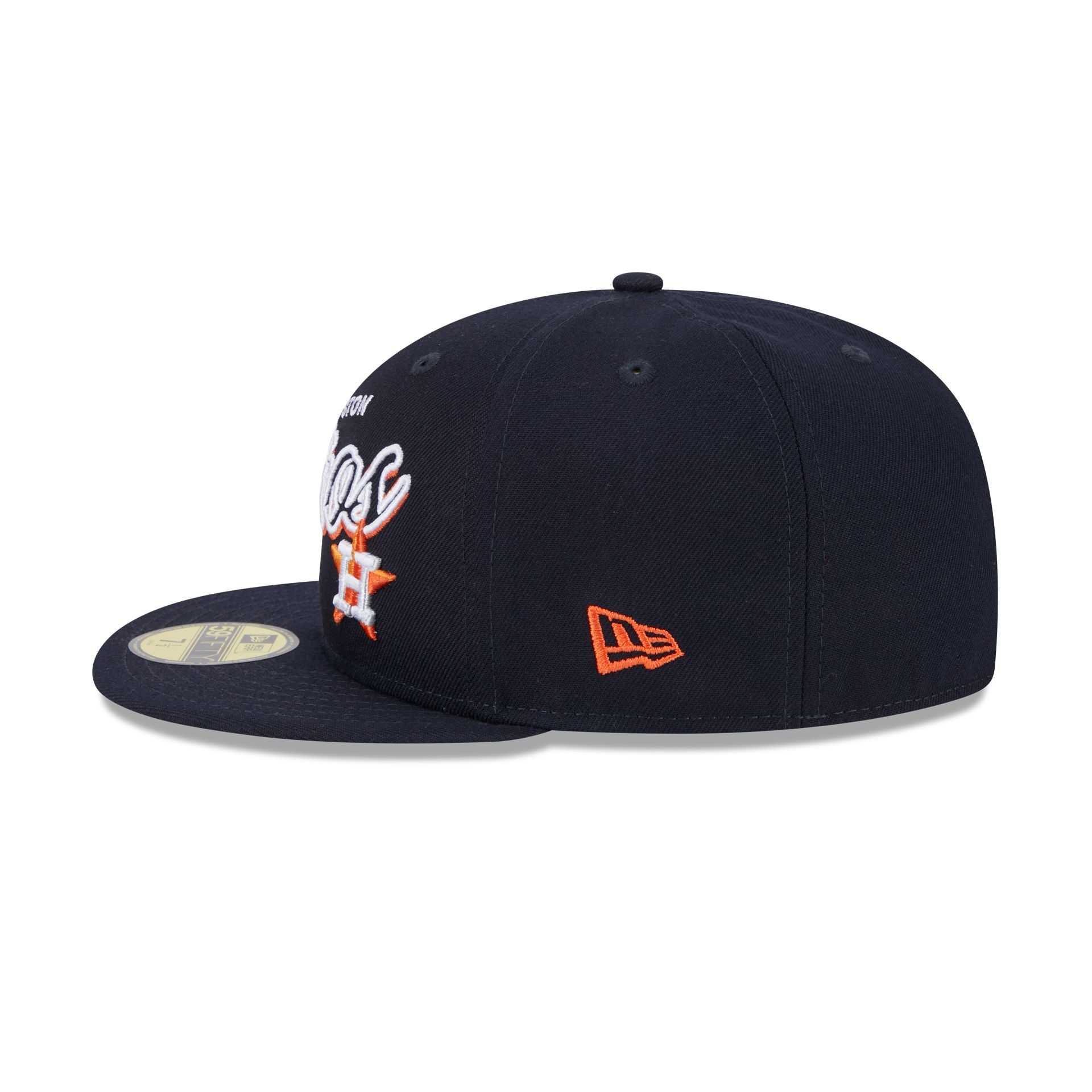 New Era Exclusive Houston Astros Script purchases Billboard 5950 Fitted Hat w/ Pin