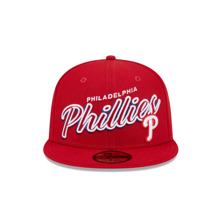 Philadelphia Phillies Script Sided 59FIFTY Fitted Hat