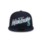 Seattle Mariners Script Sided 59FIFTY Fitted Hat