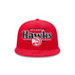 Atlanta Hawks Throwback Display 9FIFTY Snapback Hat