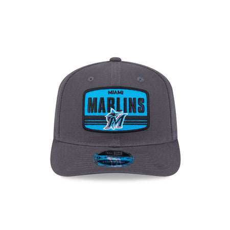 Miami Marlins Team Elevated 9SEVENTY Stretch-Snap Hat