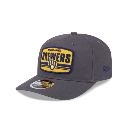 Milwaukee Brewers Team Elevated 9SEVENTY Stretch-Snap Hat