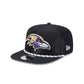 Baltimore Ravens Team Rope Golfer Hat