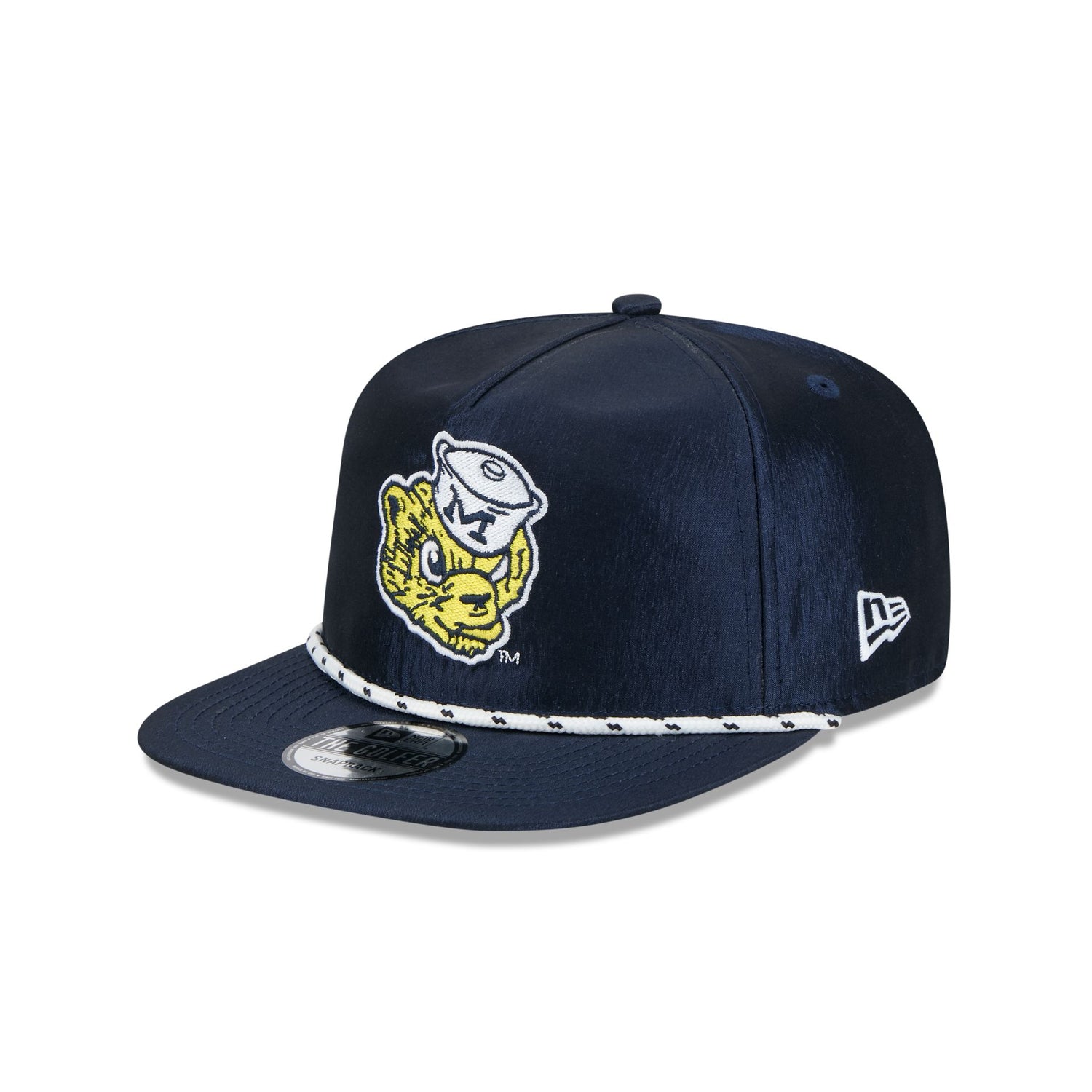 Michigan Wolverines College Vault Team Rope Golfer Hat