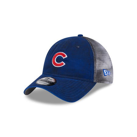 Chicago Cubs Slick 9TWENTY Trucker Hat