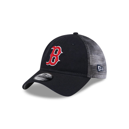 Boston Red Sox Slick 9TWENTY Trucker Hat