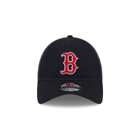 Boston Red Sox Slick 9TWENTY Trucker Hat