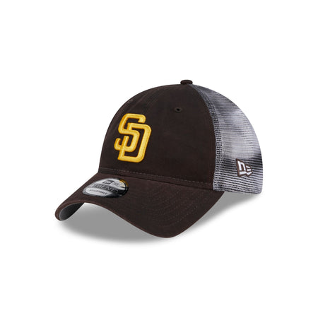 San Diego Padres Slick 9TWENTY Trucker Hat