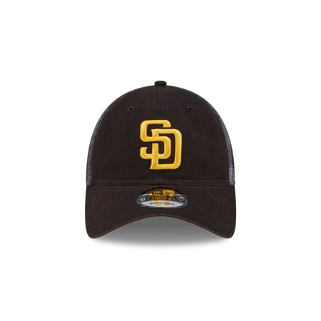 San Diego Padres Slick 9TWENTY Trucker Hat