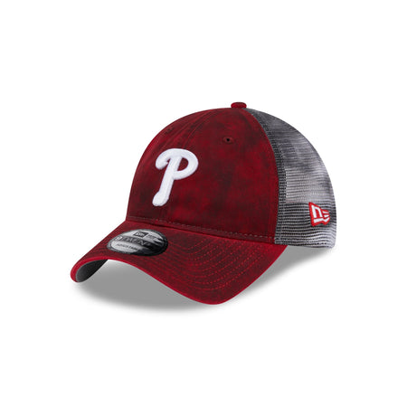 Philadelphia Phillies Slick 9TWENTY Trucker Hat