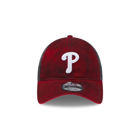 Philadelphia Phillies Slick 9TWENTY Trucker Hat