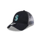 Seattle Mariners Slick 9TWENTY Trucker Hat