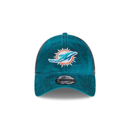 Miami Dolphins Slick 9TWENTY Trucker Hat