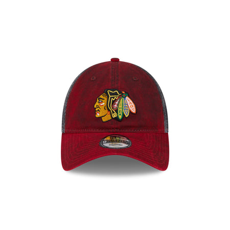 Chicago Blackhawks Slick 9TWENTY Trucker Hat