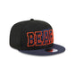 Chicago Bears Splatter 9FIFTY Snapback Hat