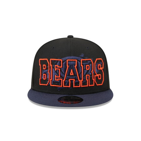 Chicago Bears Splatter 9FIFTY Snapback Hat