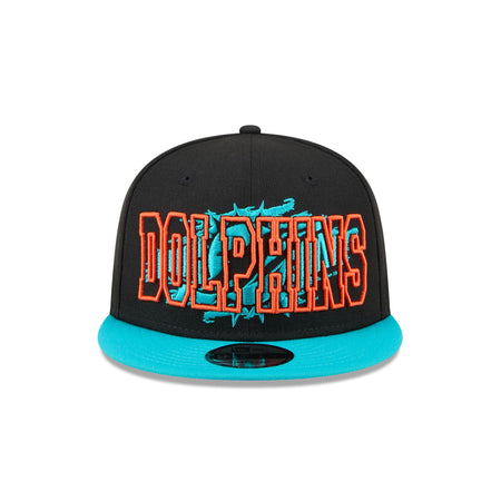 Miami Dolphins Splatter 9FIFTY Snapback Hat