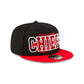 Kansas City Chiefs Splatter 9FIFTY Snapback Hat