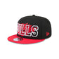 Chicago Bulls Splatter 9FIFTY Snapback Hat