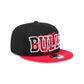 Chicago Bulls Splatter 9FIFTY Snapback Hat