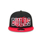 Chicago Bulls Splatter 9FIFTY Snapback Hat