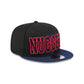 Denver Nuggets Splatter 9FIFTY Snapback Hat