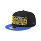 Golden State Warriors Splatter 9FIFTY Snapback Hat