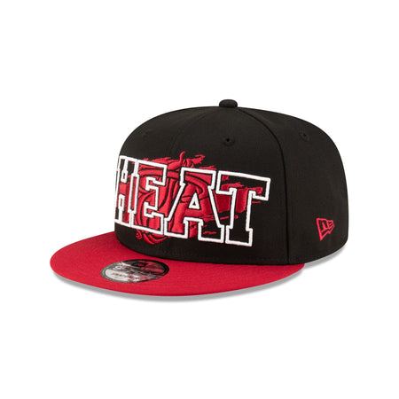 Miami Heat Splatter 9FIFTY Snapback Hat