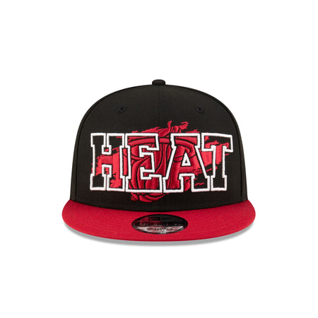 Miami Heat Splatter 9FIFTY Snapback Hat