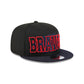 Atlanta Braves Splatter 9FIFTY Snapback Hat