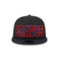 Atlanta Braves Splatter 9FIFTY Snapback Hat