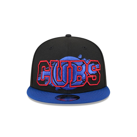 Chicago Cubs Splatter 9FIFTY Snapback Hat